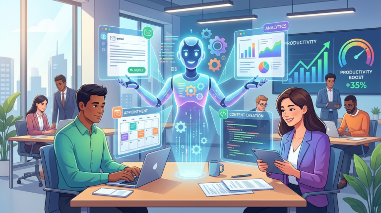 How Businesses Can Use Generative AI to Automate Everyday Tasks and Improve Productivity