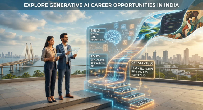 Generative AI Career Opportunities in India: Skills, Job Roles and How to Get Started