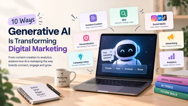 10 Ways Generative AI Is Transforming Digital Marketing